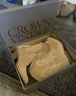 Womens Tan Boots Size 10