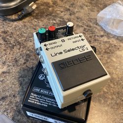 Boss LS2 Line Selector Pedal
