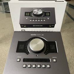 UAD Apollo Twin X interface 