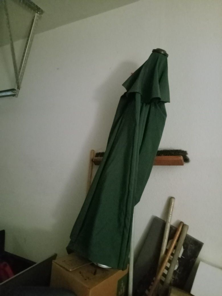 Big Patio Umbrella With Stand