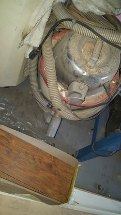 Old school Shop vac works great
