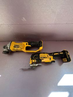 Dewalt grinder and multitool