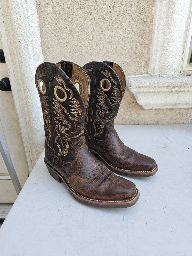 Size 8.5 Ariat Work Boots Soft Toe