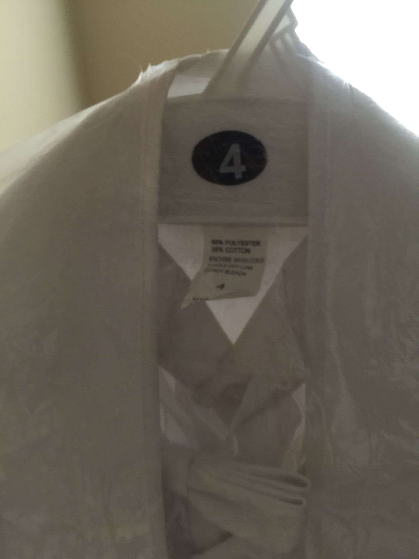 Boys Baptism 10 piece gown. Size 4 T