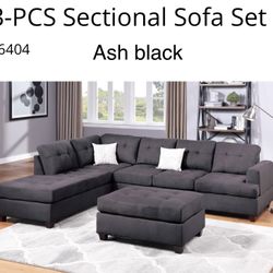 Ash Black 3-pc Set 