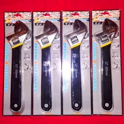 NEW adjustable wrench 12'-300mm 