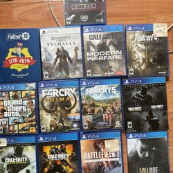 Ps5 & PS4 Games 