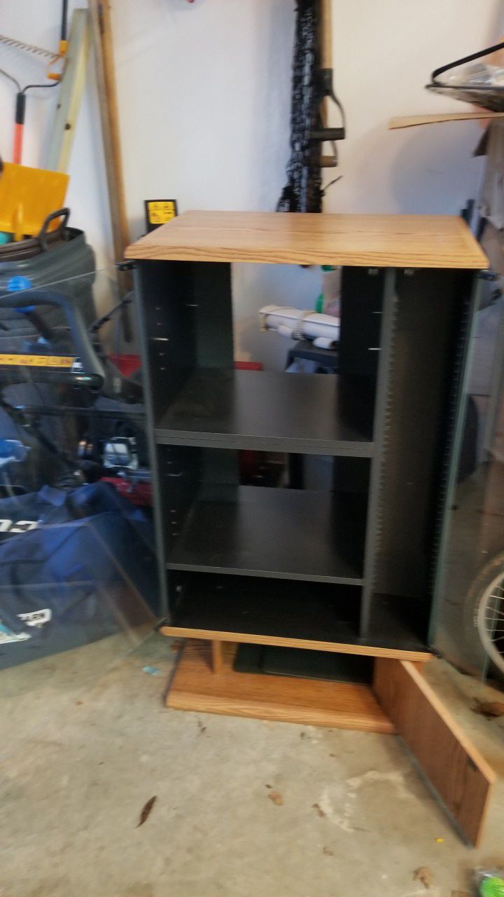 Stereo Cabinet with Storage