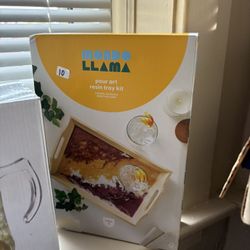   Mondo Llama Resin Tray Pour Art Kit