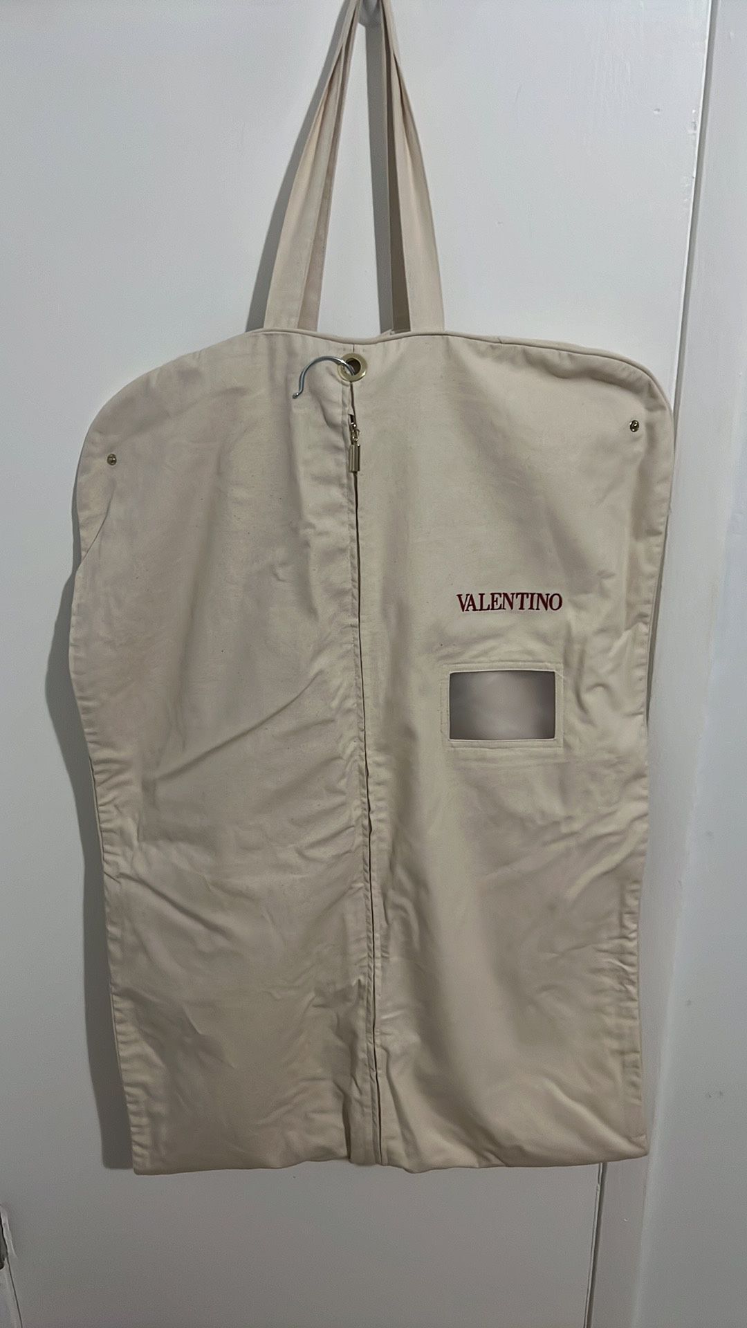 Valentino Canvas Garment Bag 