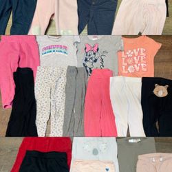 2T Toddler Girl Shirts & Pants 