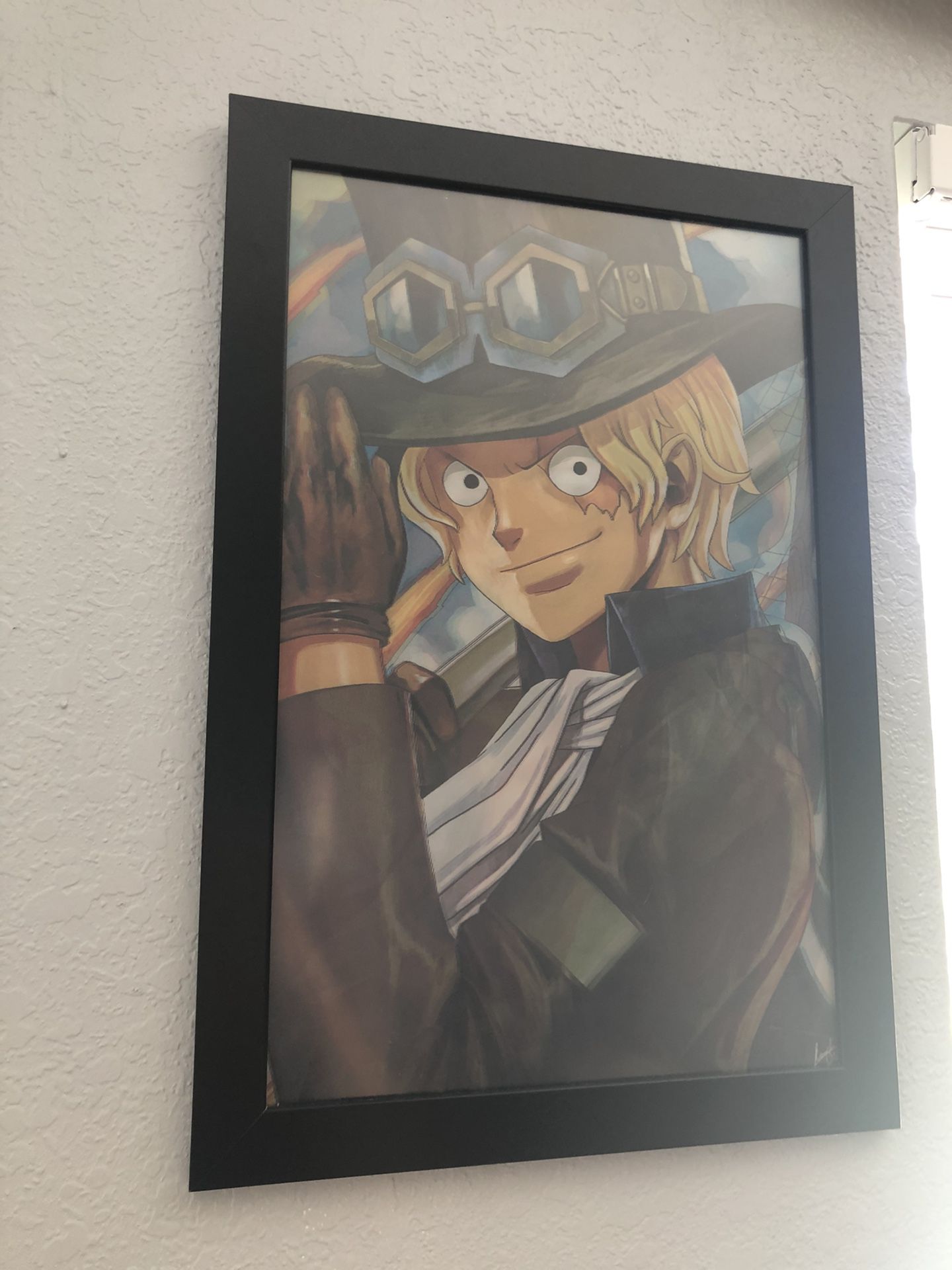 One Piece anime 3D Triple Transition Lenticular Print (includes frame)