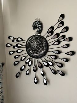Peacock Decoration 🦚 (Hand made)