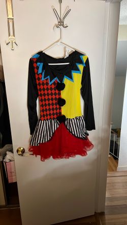 Women Meduim 8-10 Evil Clown Dress