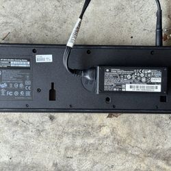 HP Laptop UltraSlim Dock And 65W Charger