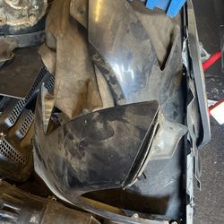 G35 Coupe 2008 Both Fenders Blue
