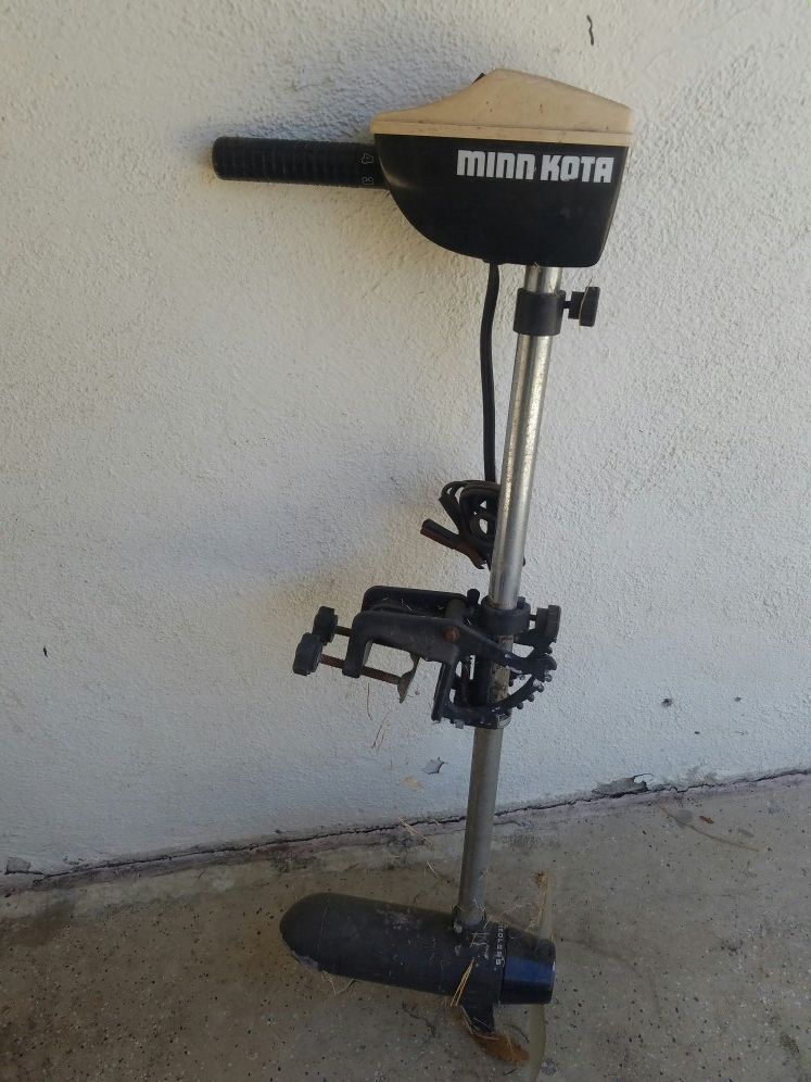 Minn Kota 12v Boat Trolling Motor 65 28lb Thrust Model 65MX