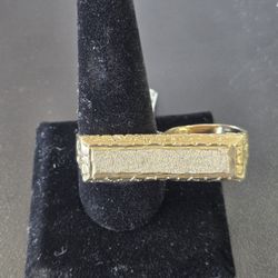 Two Finger Ring Nugget (AUTHENTIC GOLD)