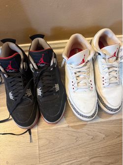 Jordan 4’s and 3’s