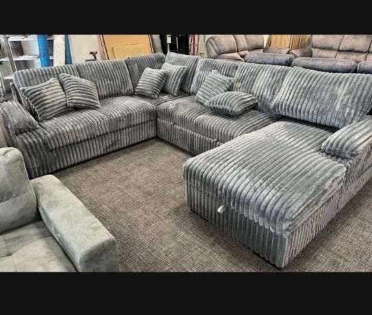 Sleeper Sectional Sofa 🛋 😴  Financiamiento Sin Credito 