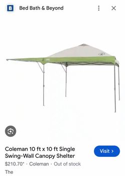Coleman canopy