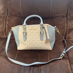 Michael Kors Crossbody Baby Blue 