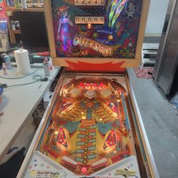 Pinball Machine Gottleib Out Of Sight 