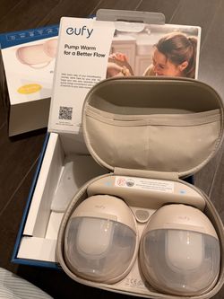 eufy Heated Wearable Breast Pump S1 Pro + Charging Case