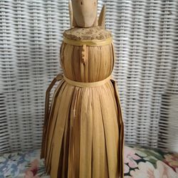 Corn Husk Vintage Angel Decor 