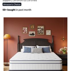  Gsleepee Queen Mattress, 14 Inch Queen Size