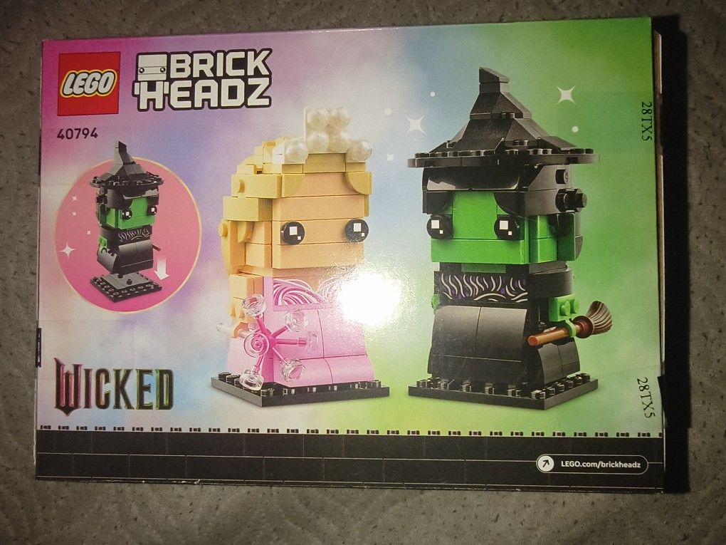Legos - Wicked - Brick headz - Glinda & Elphaba