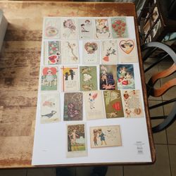 Antique San Valentine Post Cards