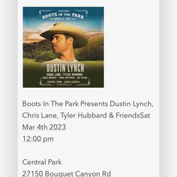 I Have 2 Tickets Left 