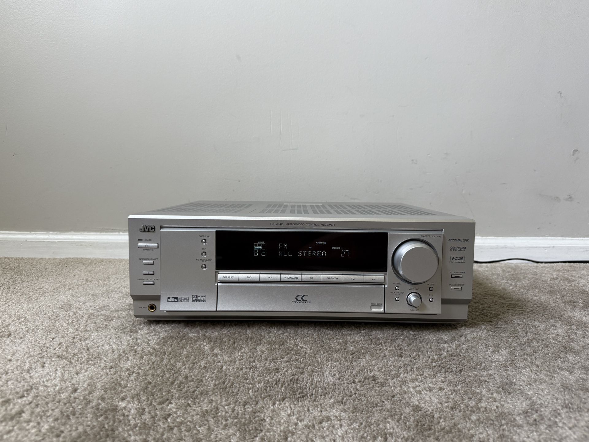 JVC RX-7042 7.1 Home Theater Surround Receiver