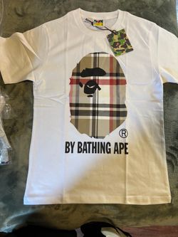 BAPE By Bathing Ape Plaid Graphic T-Shirt