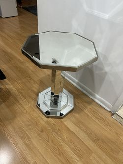Mirrored Side Table