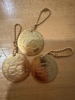 Burndy 50th Anniversary Medal / Keychain