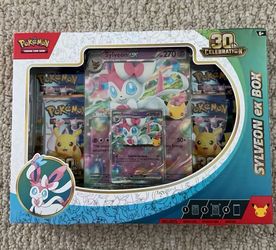 30th celebration Sylveon ex Box