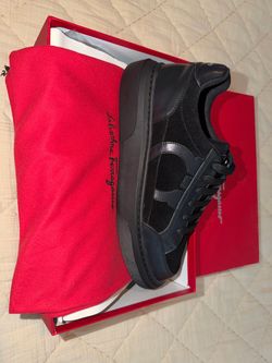 Salvatore Ferragamo Black Sneakers