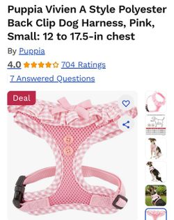 New Small Dog Harness