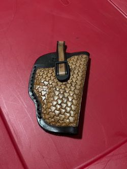 Genuine Leather gun holder case