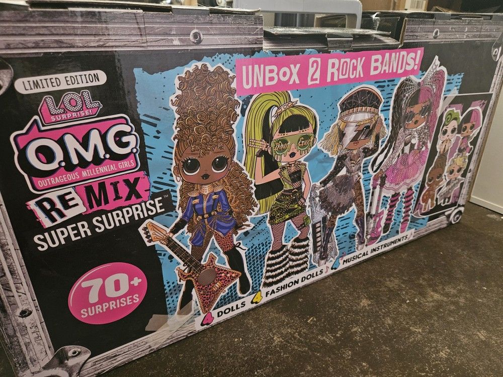 4 LOL Surprise Rock Star Dolls
