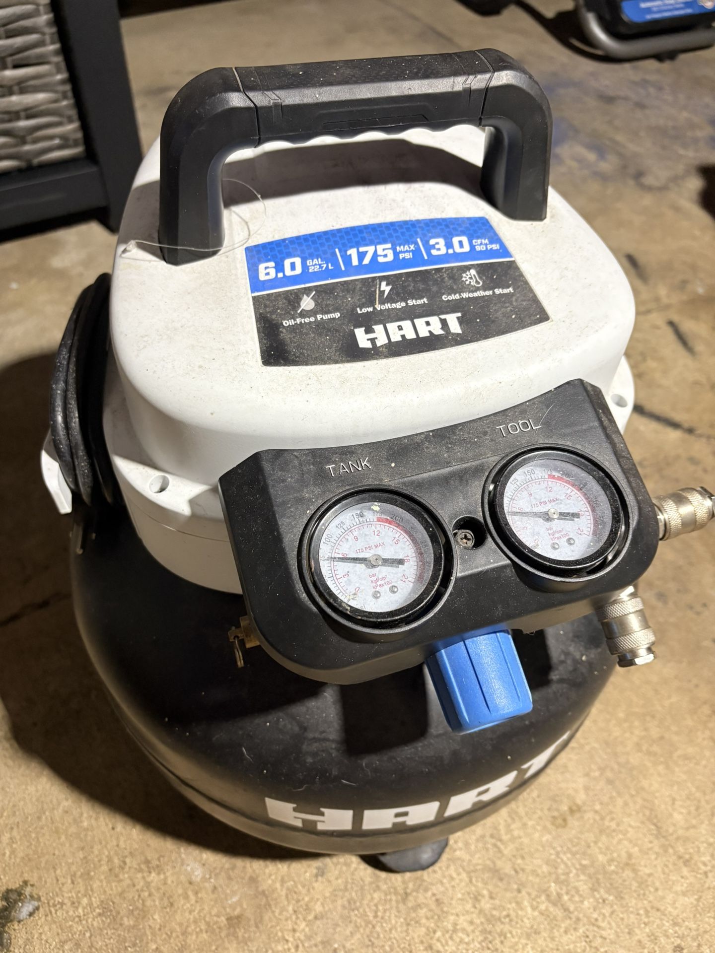 Hart 6gal Air Compressor 