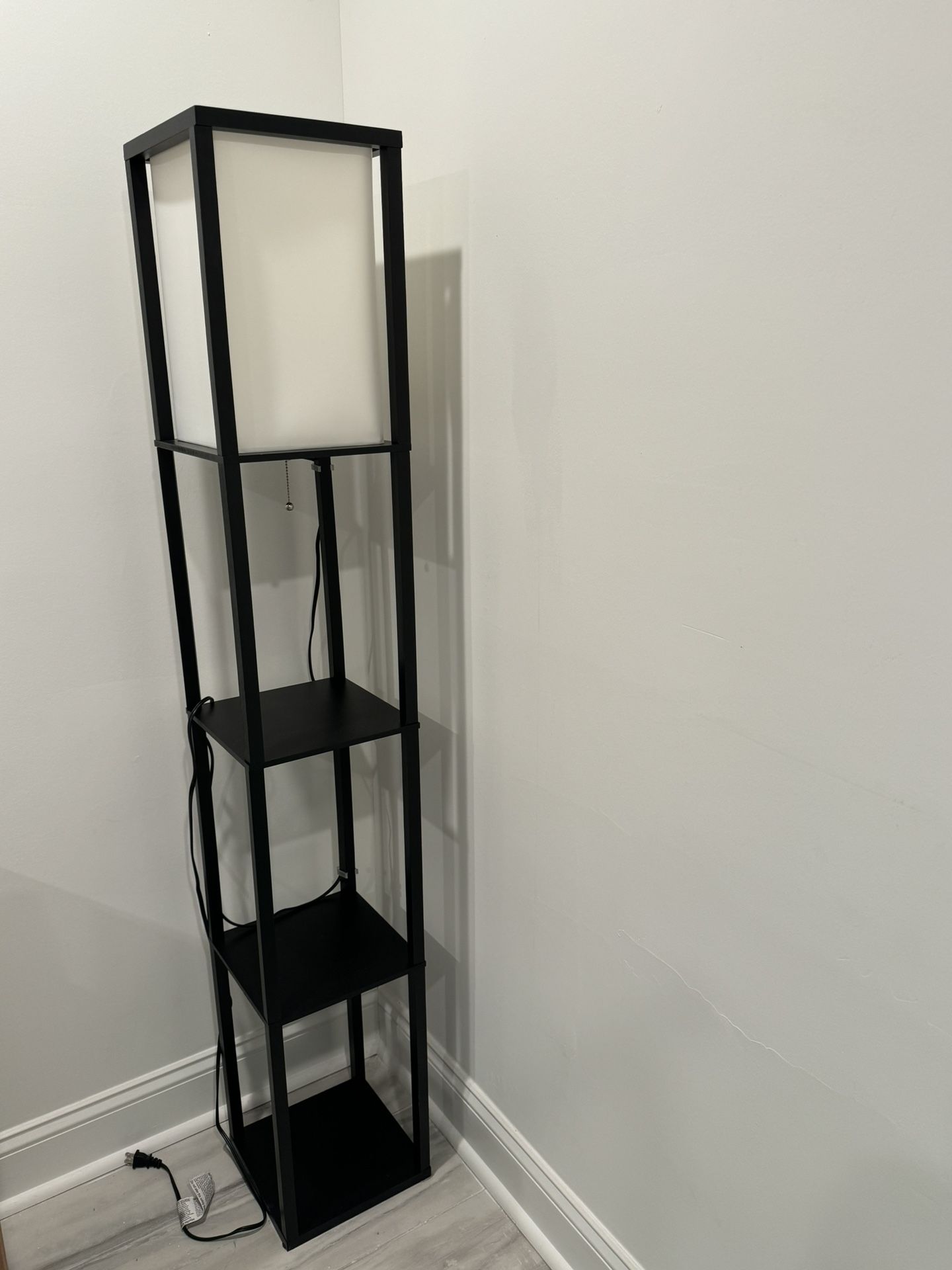 Tiered Lamp With Shelves