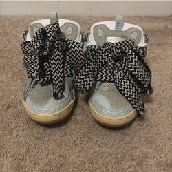 Lanvin Curb Sneakers Light Blue 2024