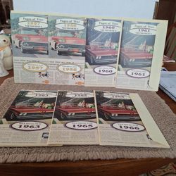 Pages of Time Memories Vintage Booklets Set of 7
