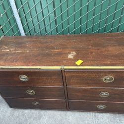 Clean Vintage Campaign Style Dresser