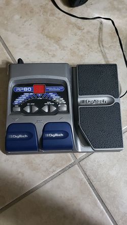 Digitech Rp80 guitar effects processor