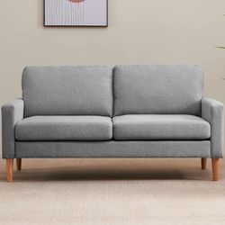 Couch for Small Spaces, 65 Inch Loveseat Sofa # W 2 Seat Couches for Bedroom