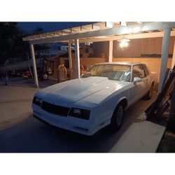 1987 chevy aero coupe monte carlo Super Sport 